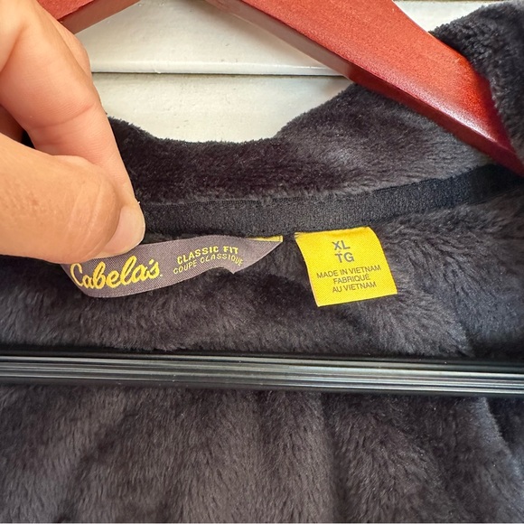 Cabela’s Women’s XL Purple Fleece-Lined Hooded Jacket Coat - Picture 8 of 15